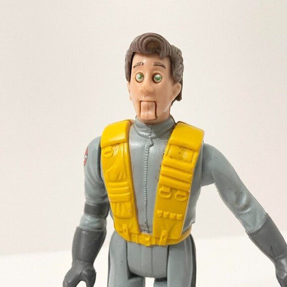 Vtg 1987 The Real Ghostbusters Peter Venkman Fright Features Figure Kenner - Picture 2 of 16